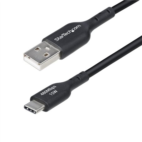 Câble USB Startech USB2AC30CMBK Noir