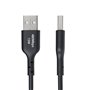 Câble USB Startech USB2AC30CMBK Noir