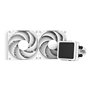 Ventillateur de cabine Zalman ALPHA2 DS A24 WHITE Ø 12 cm (1 Unité)