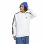 Sweat à capuche homme Adidas 3S Fl Hd Blanc XL