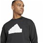 Sweat sans capuche homme Adidas Fi Bos Crw Noir XXL