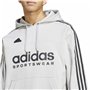 Sweat à capuche homme Adidas House Of Tiro Fleece Gris XS