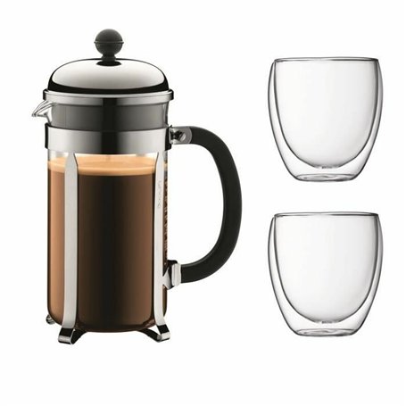 Cafetière à Piston Bodum Gris 1 L 0