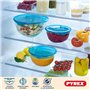 Ensemble de Boîtes à Lunch Pyrex Transparent Turquoise 5 Pièces