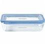 Ensemble de Boîtes à Lunch Pyrex Bleu Transparent 3 Pièces