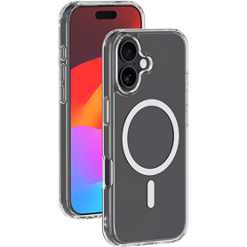 Coque MagSafe iPhone 17 Hybride Transparente Bigben