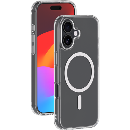 Coque MagSafe iPhone 17 Hybride Transparente Bigben