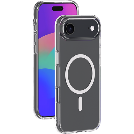 Coque MagSafe iPhone Air Hybride Transparente Bigben