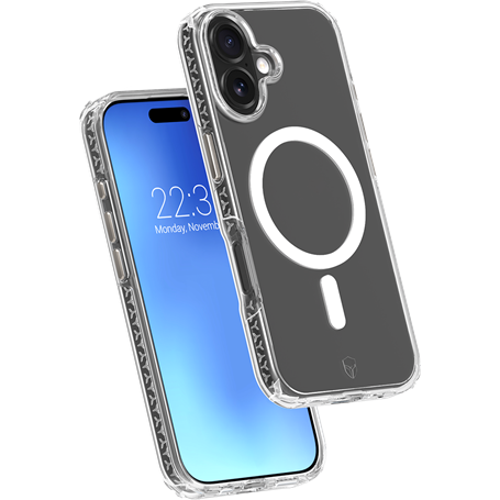 Coque renforcée MagSafe iPhone 17 AIR XTREM 4m Norme Militaire MIL-STD 810G Transparente + Garantie à vie Force Case