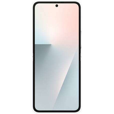 Coque Samsung Galaxy Z Flip 6 / Flip 7 FE Silicone avec Anneau Blanc Samsung