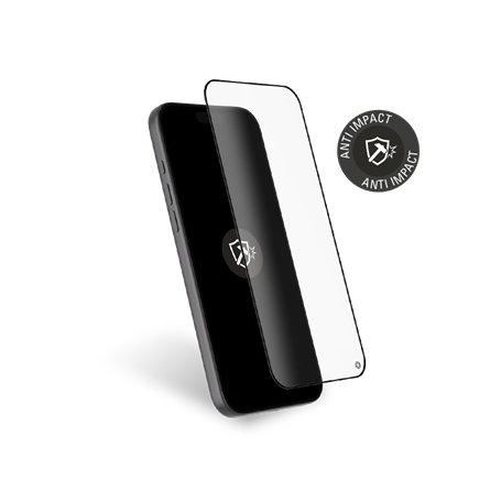 Protège écran iPhone 17 Pro Max Anti-Impact 2.5D Verre trempé + Garantie à vie - Certifié GRS Force Glass