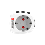 Adaptateur voyage PRO LIGHT WORLD Universel Blanc Skross
