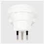 Adaptateur voyage 2 USB A Monde vers Chine/Italie/Brésil Blanc Skross