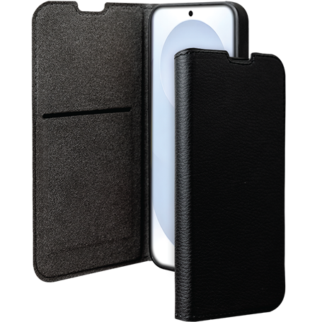 Folio Samsung Galaxy S25 FE Wallet Fonction Stand Noir - Certifié GRS Bigben