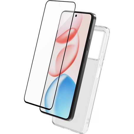 Pack 2 en 1 Coque Honor Honor 400S Souple Transparente + Protège écran 2.5D + SmartFrame™ - Certifié GRS Bigben