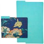The Gifted Stationery Hokusai Lot de 12 dossiers floraux décoratifs avec languette 1/3 pour la maison, le bureau en 6 motifs – D