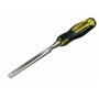STANLEY 0-16-261 Ciseau a bois 25mm fatmax, Argent/Noir