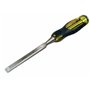 STANLEY 0-16-261 Ciseau a bois 25mm fatmax, Argent/Noir