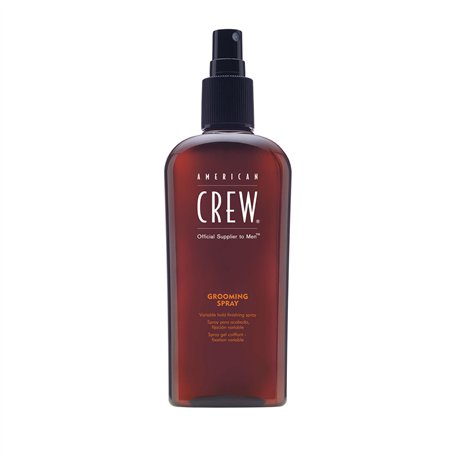 American Crew - Grooming Spray - Spray Cheveux Homme - Spray Coiffant Fixation Variable - Produit Coiffant Brillance Naturelle à