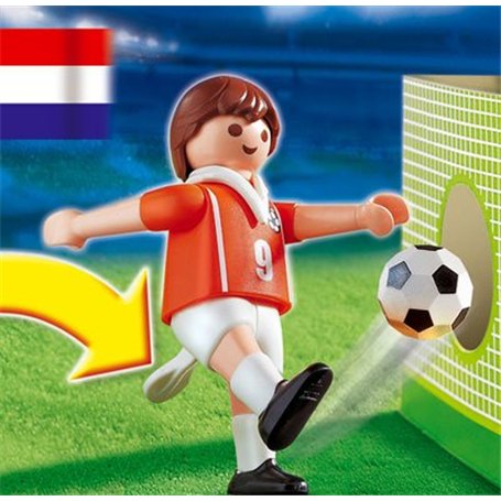 Playmobil Evenementiel - 4713 - Figurine - Joueur de football Néerlandais