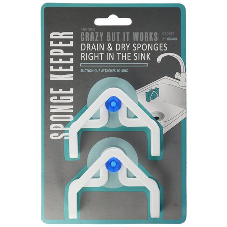 JOKARI 5007 - Sponge Holder - Porte-Éponges - Support de Rangement - Blanc 7