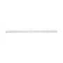 GBC Lot de 50 Reliure ClickBind A4 capacité 45 pages 8mm blanc