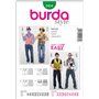 Burda B2434 Patron de Couture Gilet 19 x 13 cm