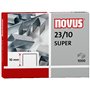 Novus Agrafes 23/10 Super Contenu: 1000 Pièces Zingué (042-0531)