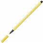 STABILO Pen 68 Feutre de qualité supérieure Jaune