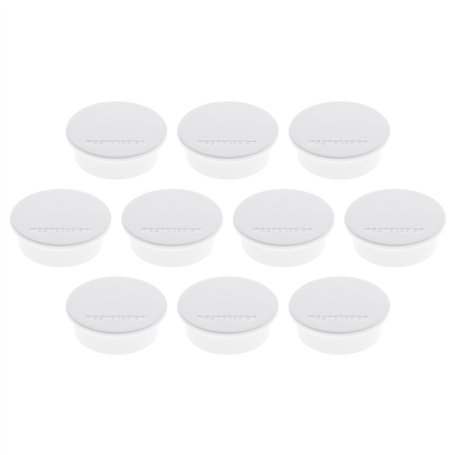 Magnetoplan Aimant Discofix Color (Ø x H) 40 mm x 13 mm rond blanc 10 pc(s) 1662000