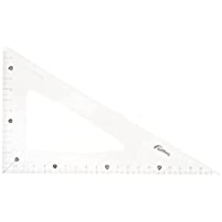 Maped 146122 Équerre Cristal 60 degrés Longueur de la cathéte : 210 mm