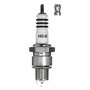 NGK Bougie d'allumage 4085 Raccord-SAE avec vis Électrode centrale à l'iridium 1-électrode de masse Antiparasitage 5kOhm avec si