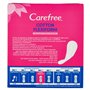 Carefree Flexiform Lot de 56 protège-slips Parfum frais Blanc