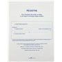 Lebon et Vernay Registre objet mobilier pour antiquaire /brocanteur 104 pages Format 25x32cm Bleu Marine