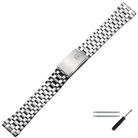 MARBURGER Bracelet De Montre 18mm Métal Argent - Kit De Montage D'outils 88001180020 MARBURGER Bracelet De Montre 18mm Métal Argent - Kit De Montage D'outils 88001180020
