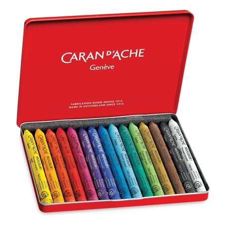 Caran D'ache Neocolor I Crayons de cire (Lot de 15)