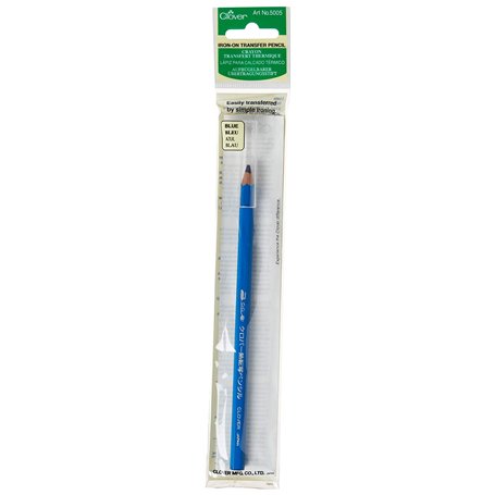 Clover crayon thermo-décalque bleu