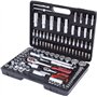 KS Tools 911.0708 Coffret de douilles et embouts F6 1/4''-1/2'' CHROMEmat 108 pièces