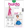 Burda B2518 Patron de Couture Rock N Roll 19 x 13 cm