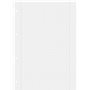 Brunnen 1066928 Lot de 50 feuillets mobiles A4 petits carreaux avec marges Réglure 28 70 g/m²