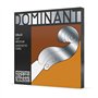 Cordes Thomastik Violoncelle Dominant Noyau plein nylon Do Chrome filé. 4/4; Souple