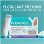 BAYROL Superflock Plus 1 kg - Floculant Piscine pour Filtre à Sable/Verre - Formule avec lanthane - Élimine Les Particules Fines