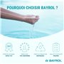 BAYROL Superflock Plus 1 kg - Floculant Piscine pour Filtre à Sable/Verre - Formule avec lanthane - Élimine Les Particules Fines