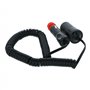 Carpoint Rallonge pour Allume-Cigare 12/24V 2.5m 5A, Noir