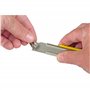 Stanley 0-10-421 Cutter Gamme FatMax Largeur De Lame 18 Mm - Acier Inoxydable/Jaune - Longueur 155Mm
