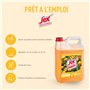 JEX - Nettoyant Sol & Surfaces Soleil de Corse - Nettoyant Multi-Usage Triple Action : Nettoie, Parfume, Désinfecte - Formule Co