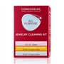Connoisseurs Kit de Nettoyage Polyvalent pour Bijoux | Nettoyant pour Bijoux avec Chiffon de Polissage Or et Argent | Chiffon de