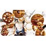 Meinl Cymbals Classics Custom Brilliant Cymbale China 18 pouces (45,72cm) pour Batterie – B12 Bronze, Finition Brillante, Fabriq