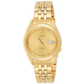 Seiko SNKL28 Montre Bracelet en Acier Inoxydable Doré Seiko SNKL28 Montre Bracelet en Acier Inoxydable Doré