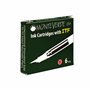 Monteverde Standard Cartouches d'Encre pour Stylo à Plume - Rouge (Lot de 6)